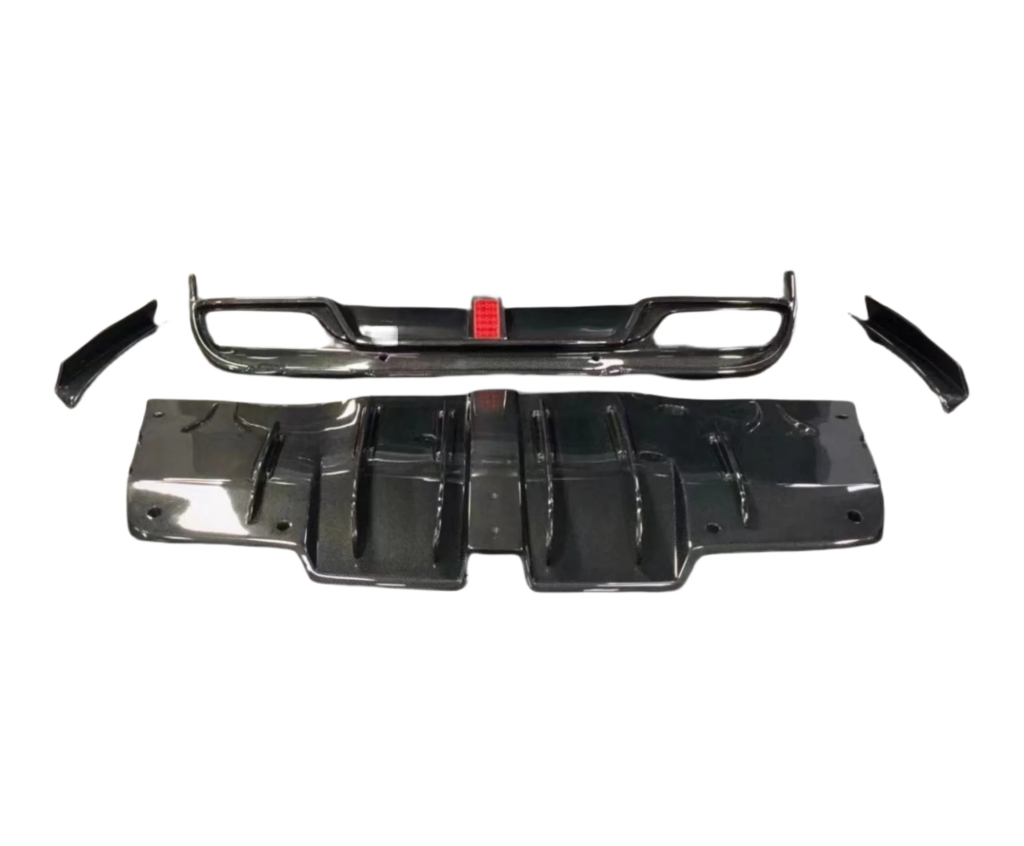 Carbon fiber Rear Bumper Diffuser IMP Style For Mercedes-Benz W205 C63 Auto Part Diffuser