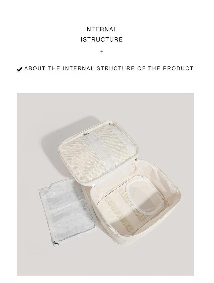 CHARHP&KEJNT Large Capacity Portable Outdoor Travel Makeup Storage Bag_voghion.com