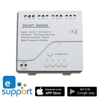 4CH WiFi Voice Control Relay Switch 220V AC/DC 7V-32V Module Home Automation Reley Timer Work For EWelink APP System Alexa