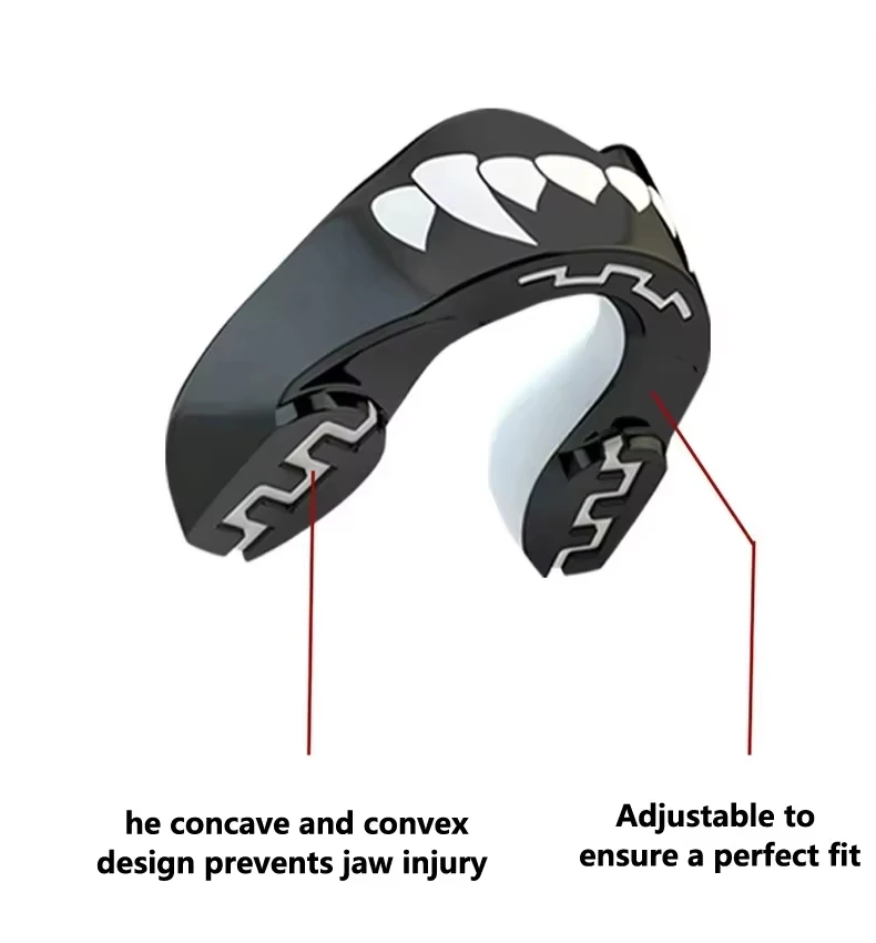 Athletic Mouth Guard Remoldable Impact Cushion Teeth Protection Accessory for Kickboxing Football Combat Sports Adults Youth
