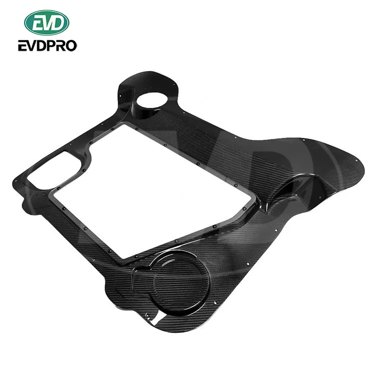 

For Chevrolet Corvete C8 2020-2022 Dry Carbon Fiber Engine Window Cover