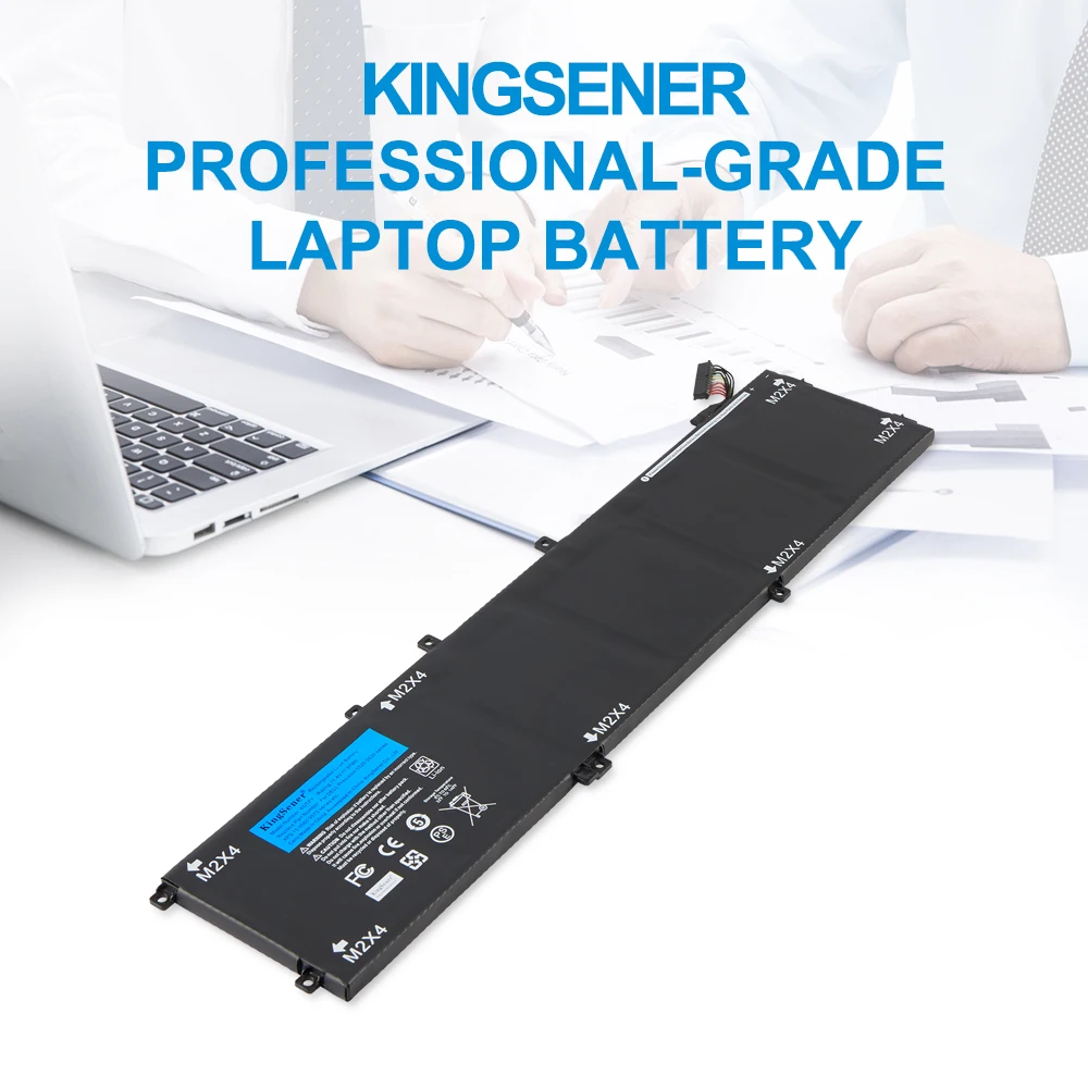 KingSener EU Stock 6GTPY 11.4V 97WH Laptop Battery For DELL XPS 15 9570 9560 7590 For DELL Precision 5520 5530 Series Notebook H5H20