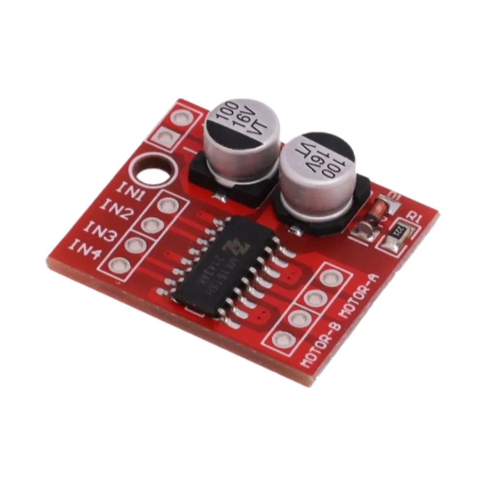 

10pcs 2 Channel DC Motor Driver Module Dual H Bridge PWM Speed Control Mini Replacement for L298N Arduino
