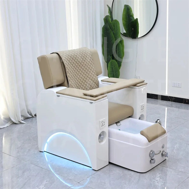 

Factory Custom Spa Furniture Nail Salon Manicure Foot Bathing Aesthetic Chair Electric Massage Pedicure Spa Chair