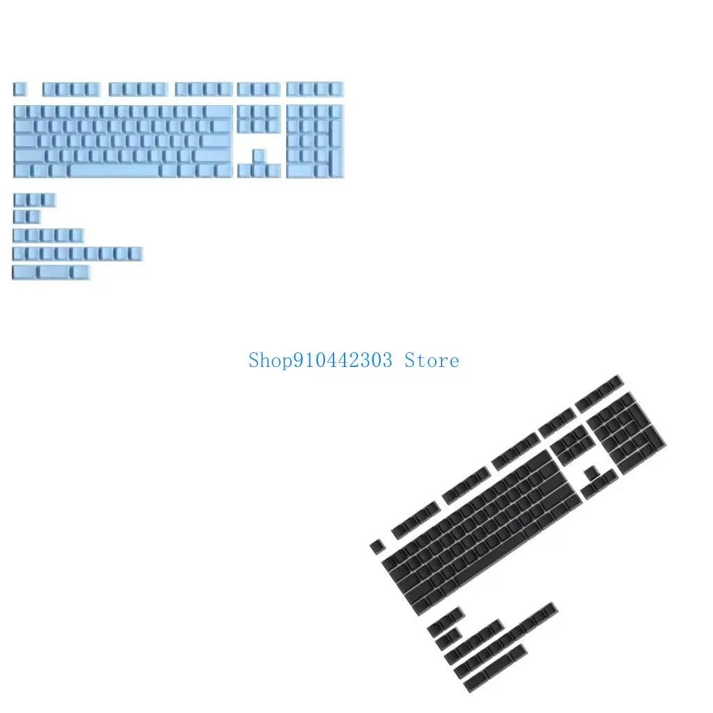 

L4MD 131keys OEM высота колпачки для клавиш с боковым принтом, блестящие колпачки для клавиш с боковой печатью для механических