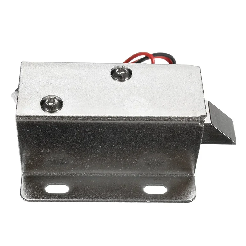 ANPWOO 12V DC 1.1A Electric Lock Assembly Solenoid Cabinet Drawer Door Lock Low-Power Smal Automatic Door Electric Locks