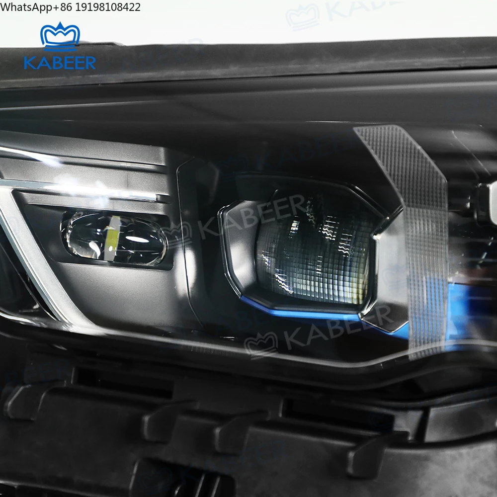 Used G68 Laser Headlight  for BMW 5 Series 2024-2025 G68 Headlight High Trim Configuration Headlight Kabeer Factory