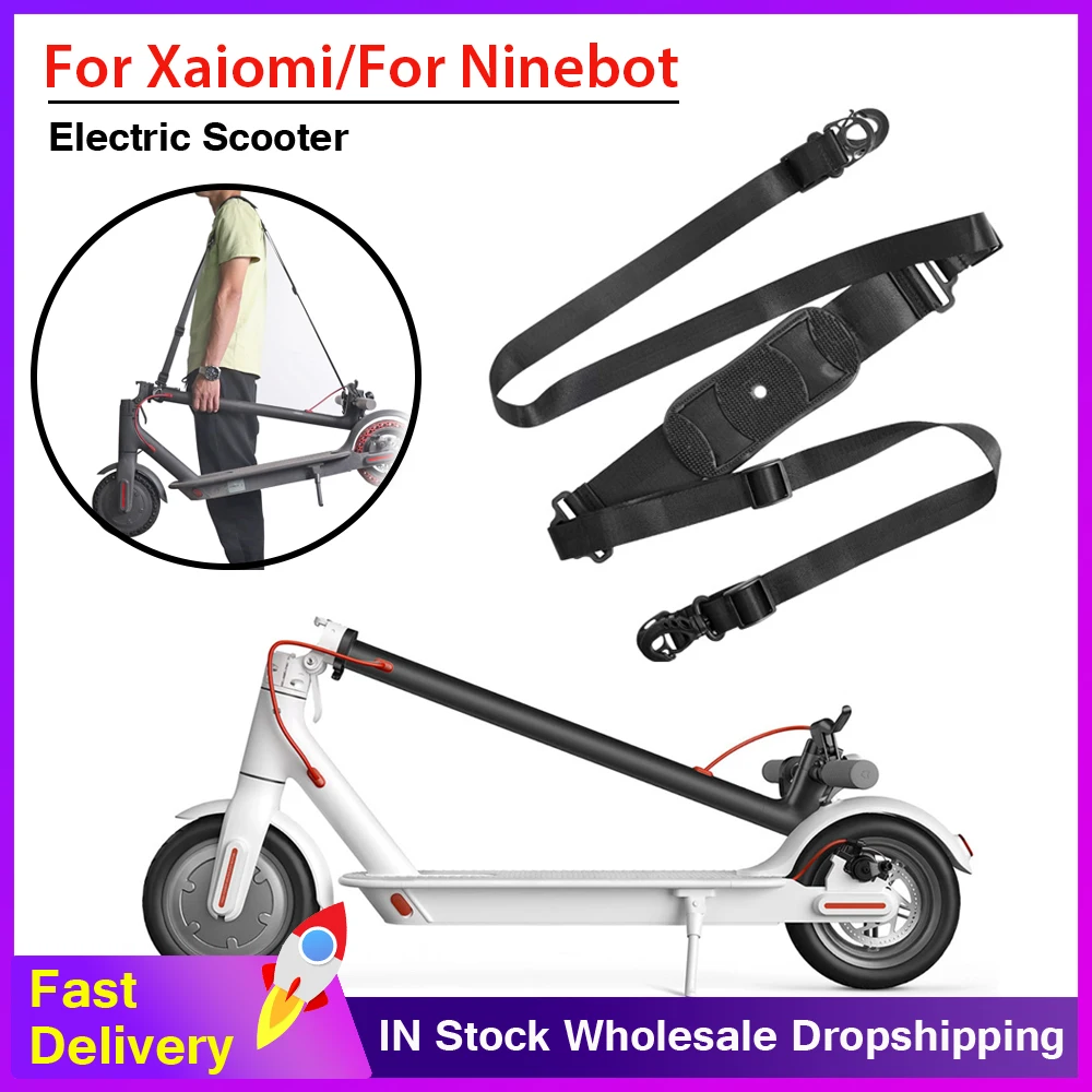 for Xiaomi M365 Pro 1S Mi3 PRO2 Electric Scooter Hand Carrying Handle One Shoulder Straps Belt Webbing for Ninebot ES1 ES2 ES4