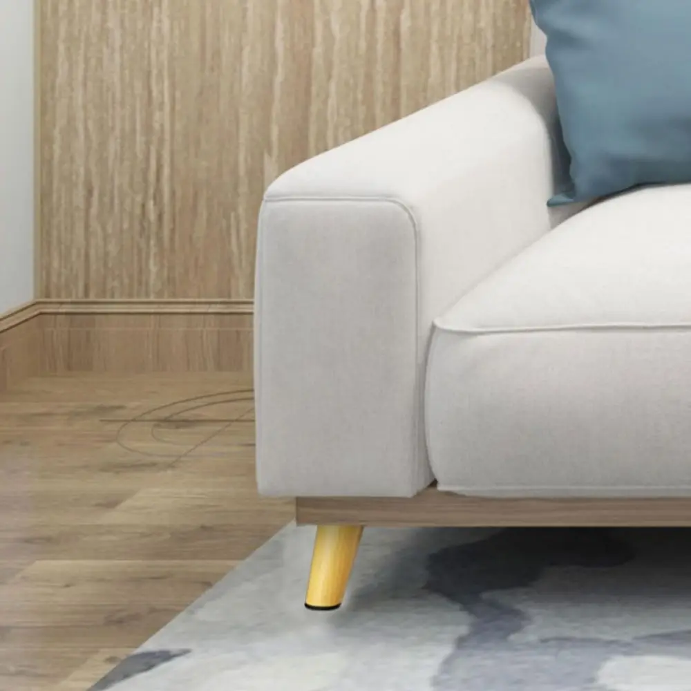 4-個の木目調家具脚斜めストレート家具足傾斜スタイル滑り止めデザイン椅子の足