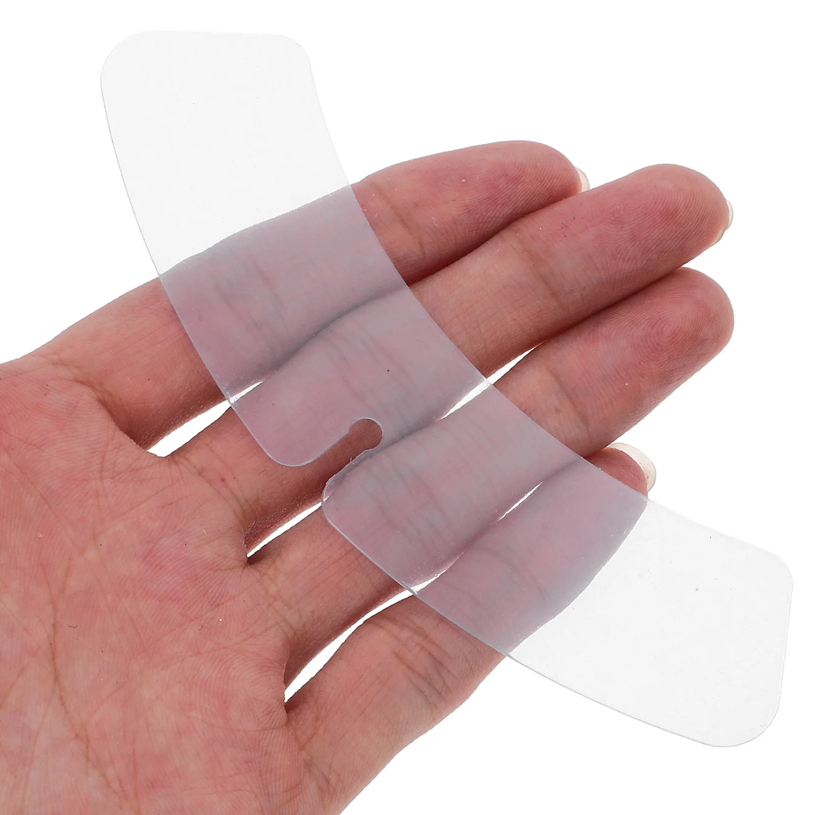 100개 칼라 스테이 시스템 재사용 가능한 신뢰할 수 있는 플라스틱 셔츠 칼라 고정 용품 셔츠 익스텐더 칼라 스테이