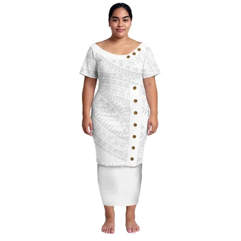 Ensemble de 2 pièces, robe de Style île, vêtements tribaux p...