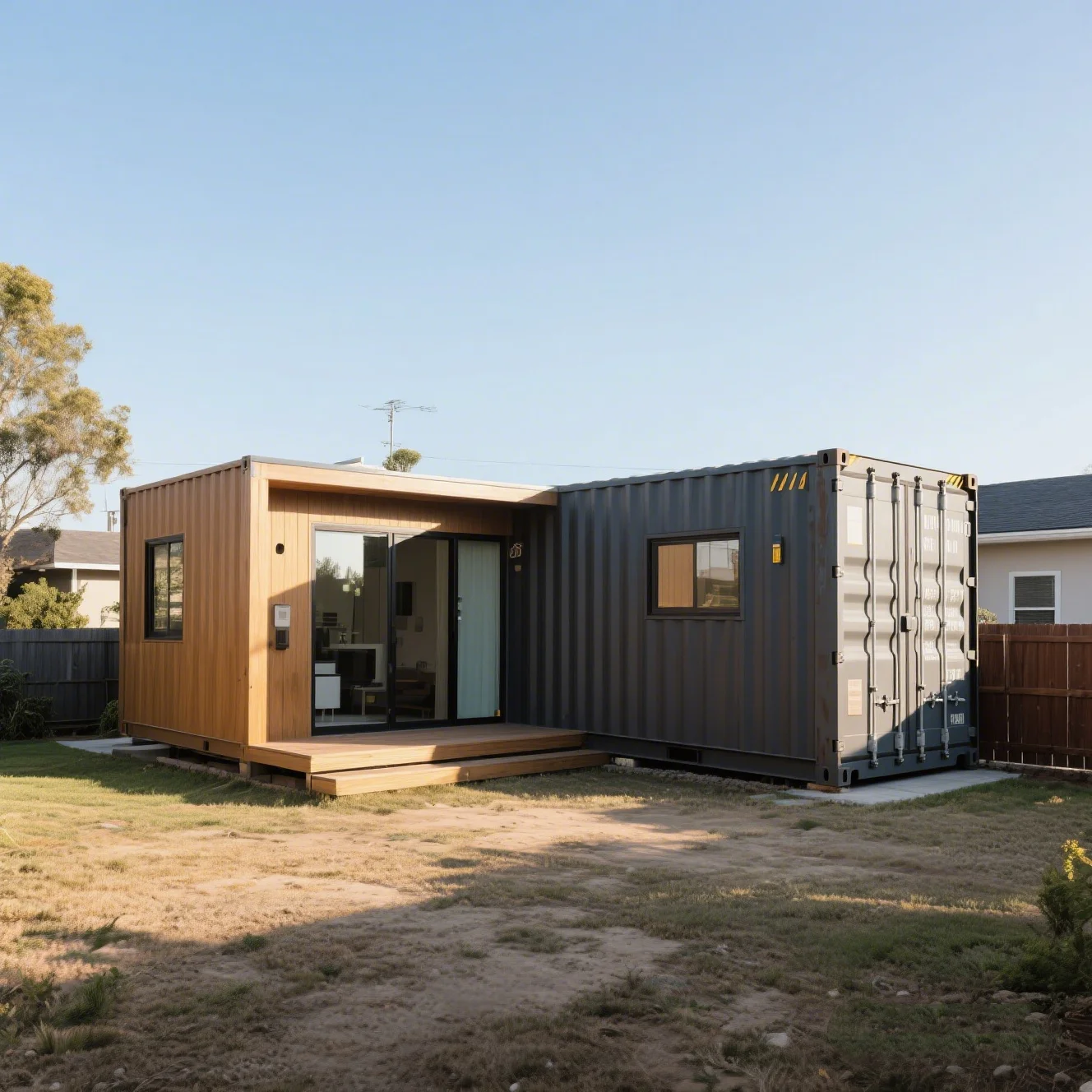 40FT Prefabricated Container House Mobile Modular Prefab Tiny Homes 3 Bedrooms Portable Expandable House with Kitchen Bathroom