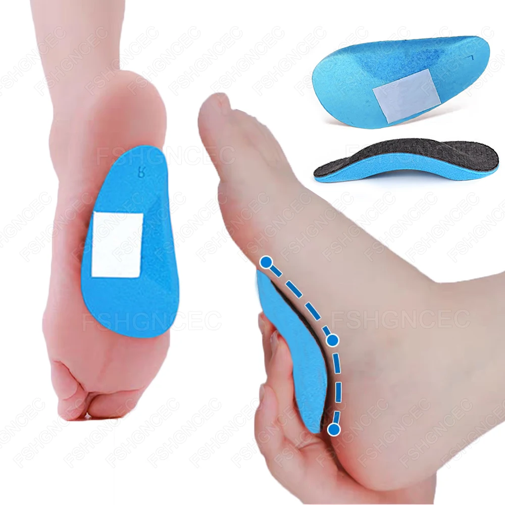 1 paar EVA Flache Füße Arch Support Orthopädische Einlegesohlen für Schuhe Männer Frauen Weiche Orthesen Einsätze Sport Schuh Einlegesohlen Fuß Arch Pads