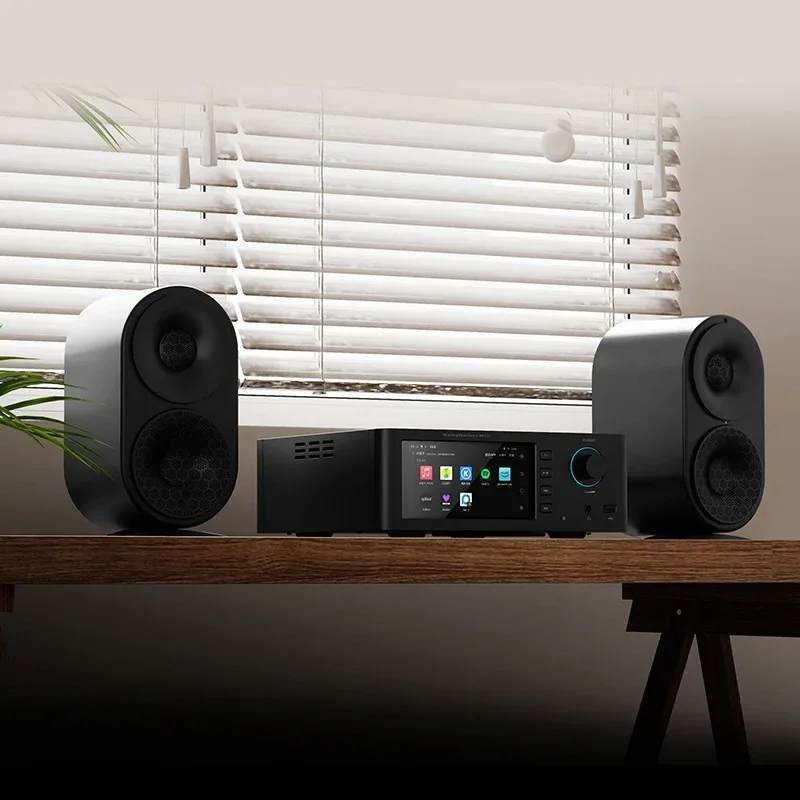 SHANLING SM1.3 Streamer Player all-in-one HIFI Music Turntable Decoding Headphone Amplifier AK4499EX DAC Bluetooth 5.2 Decoder