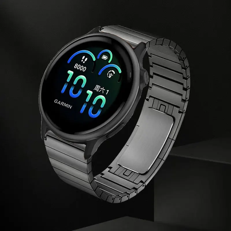 Cinturino da lavoro da 22 mm per Garmin Forerunner 570 47mm 970 46mm Approach S50 cinturino in metallo per orologio CMF Pro Oppo Watch X accessori