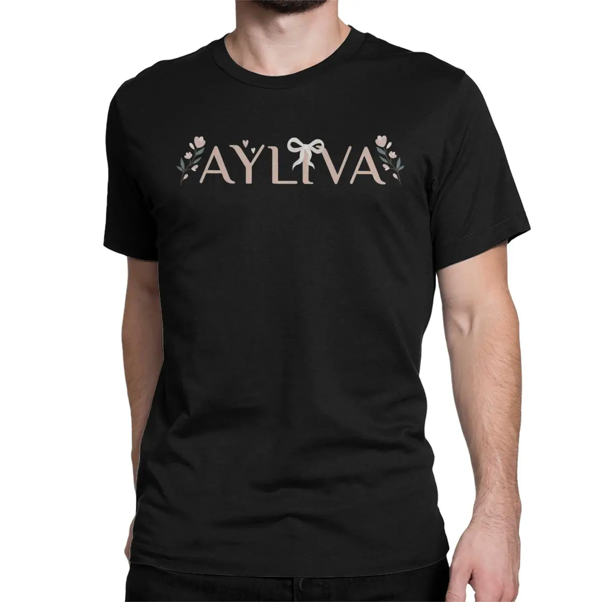 Ayliva In Liebe Tour 2024 Concert T Shirts Men Cotton Amazing T-Shirt O Neck Tee Shirt Short Sleeve Clothing Plus Size