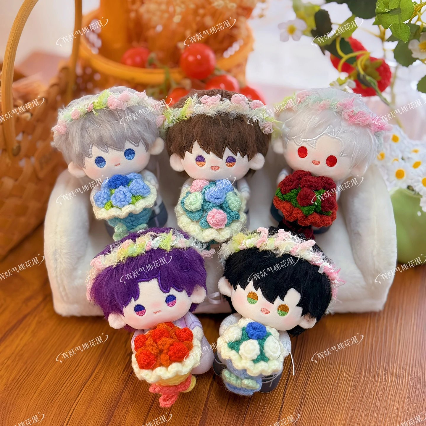 New Xavier Love And Deepspace Rafayel Aster Zayne 10cm Starfish Body Tail  Cotton Doll Body Pendant Toys Gift