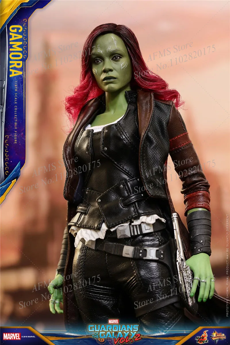 Gorące zabawki MMS483 1/6 kobieta żołnierz strażnicy galaktyki Gamora Zoe Saldana pełny zestaw 12 "figurka Model Collectibl