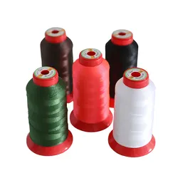 UV Resistance 420Ｄ/3 High Tenacity Polyester Sewing Thread 0.3MM Thickness Heavyweight Fabric Canvas Leather Footwear 500 Meter