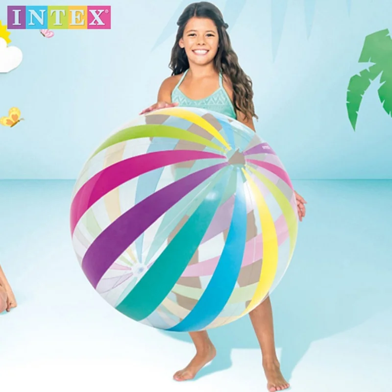 Grands ballons de plage pour enfants, jouets de piscine, balles de piscine, jouets de plage, ballon gonflable pour fêtes d'été et jeu d'eau