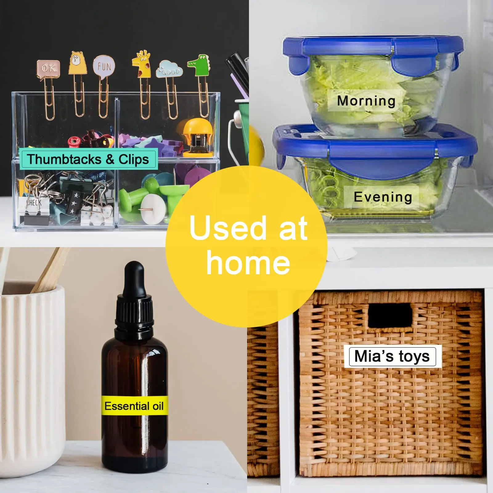 Fimax Compatible For Dymo Printer Labels Tape LetraTag 10PK 91200 12267 12mm Machine Labeling Self-adhesive Label Ribbon Paper