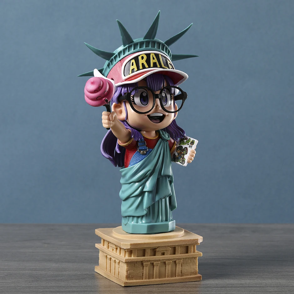 The Goddess of Liberty Arale Figure Model Desktop Ornaments Collectibles Toy Gift image 3