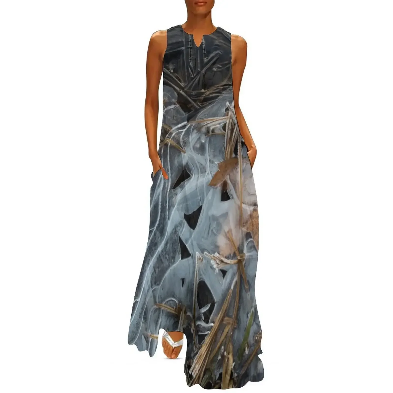 

Ice In Motion Long Dress dress summer dress womens 2025 elegant dresses for women dresses for woman 2025