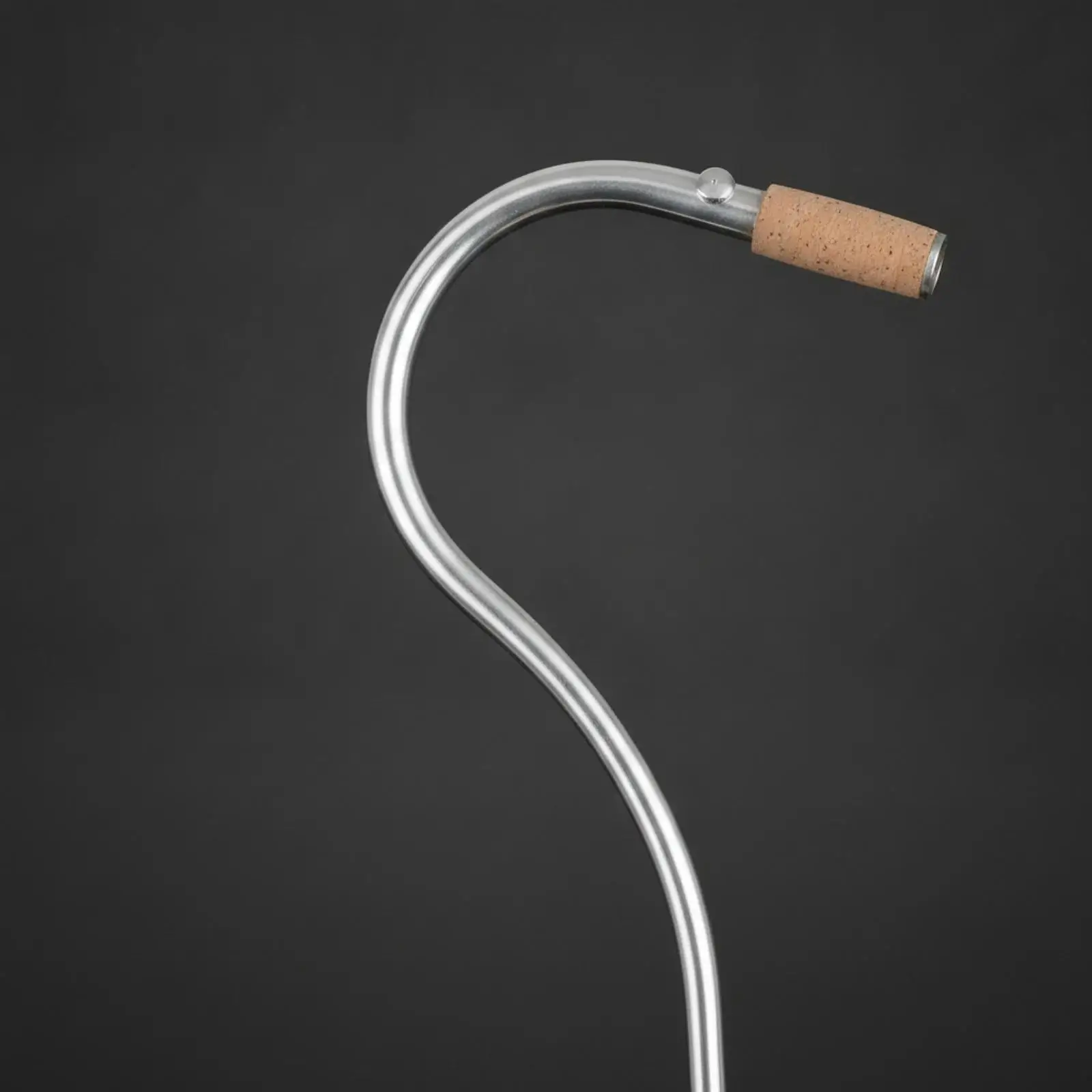 2 Pieces Bassoon Curved Neck Silver Plated Bassoon Neck with Cork Instrument Part Corrosion-Resistant