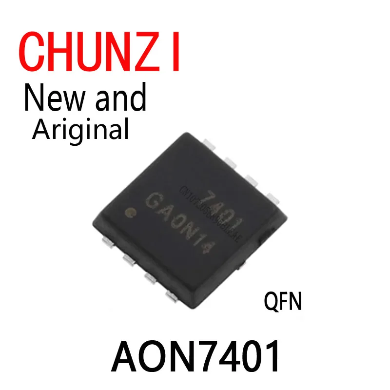 10pcs New and Original Laptop Chip 7401 QFN AON7401