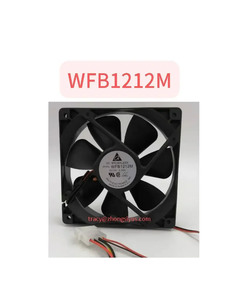 New 12CM 12025 WFB1212M 12V 0.33A dual ball high airflow silent cooling fan