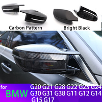 Mirror Cover M Style Car Side Rearview Mirror Cover Cap For BMW 3 4 5 7 8 Series G20 G21 G30 G38 G22 G23 G11 G12 G15 G16 LHD RHD