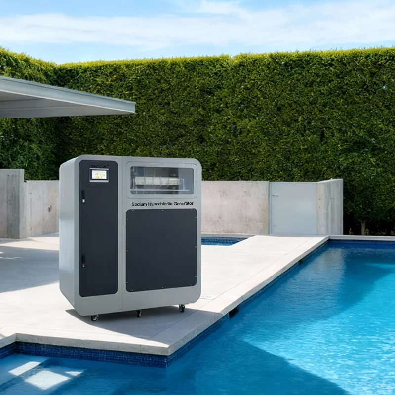 HG-50 Swimming Pool Water Treatment Equipment On-site Sodium Hypochlorite Generator Swimming Pool Disinfection 1 Year
