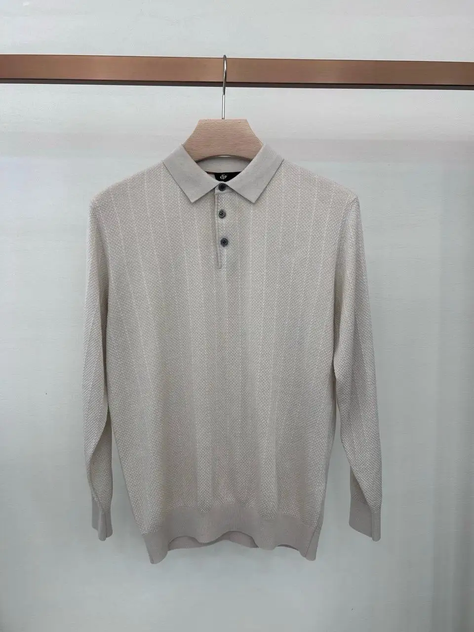

Loro Men's High-End Wool Knitwear Casual Simple Design Suitable for Leisure And Busin Youth Inner Wear That Does Not Fade