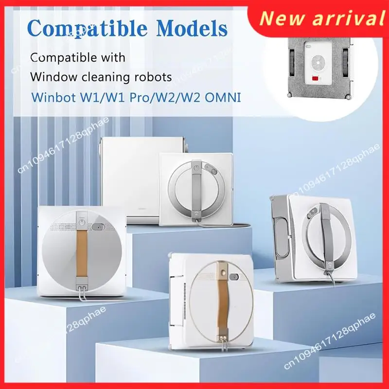 N89R 7 عبوات من قماش التنظيف لروبوتات تنظيف النوافذ Ecovacs Winbot W1 Pro/W1/W2 Omni/W2، عبوات منظفات Ecovacs قابلة لإعادة الاستخدام