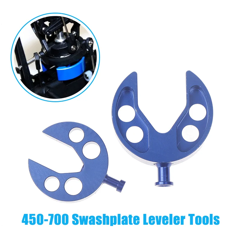 450-700 Swashplate Leveler Tool For KS KSJ 1117 ALIGN TREX DFC 450-760 RC Helicopter Cross Plate Leveling Block Placement Tester