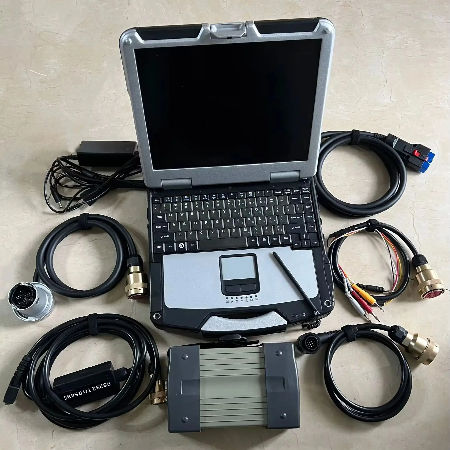 

Диагностический комплекс MB Star C3 для автомобилей Mercedes 12В/24В с ПО X-ENTRY/DAS на ноутбуке CF-31 с процессором I5, 4 ГБ ОЗУ, 320 ГБ HDD