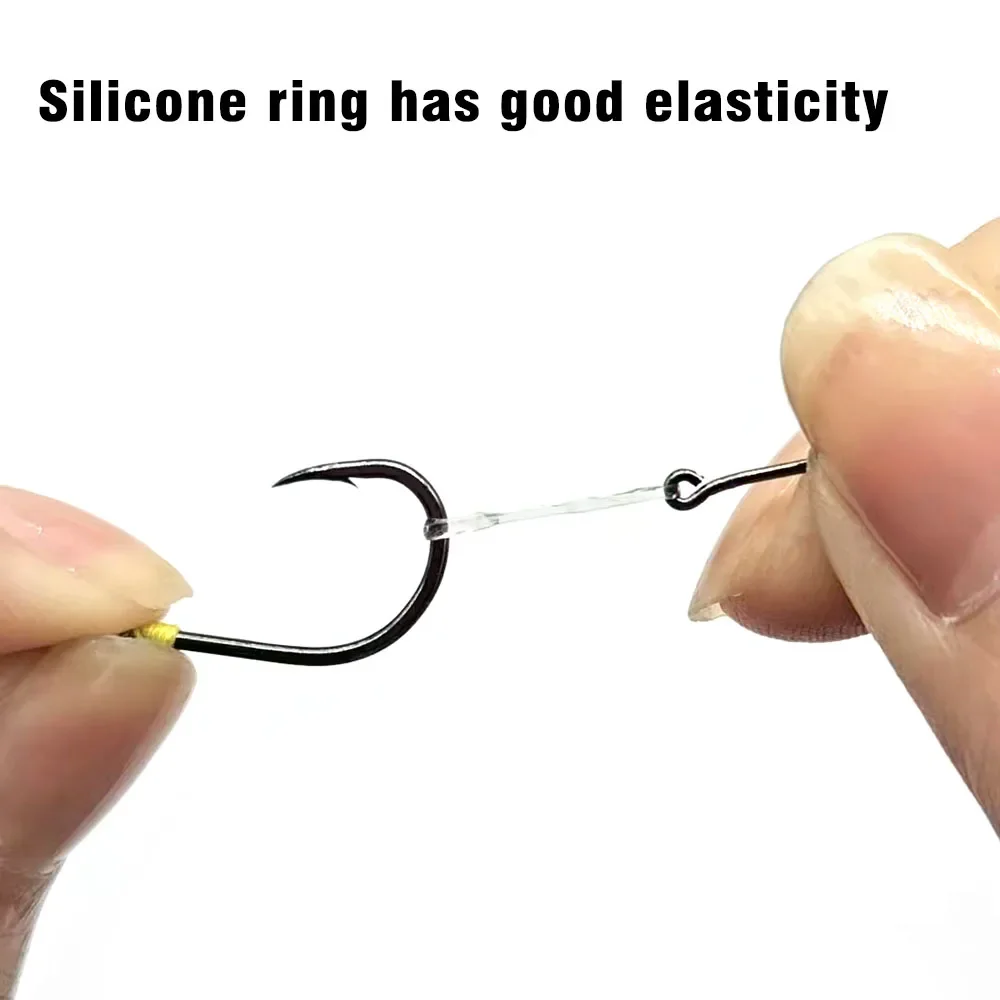 10 قطعة الطعم المعدني سبايك الكارب الطعم سبايك ستينغ Boilies دبوس مع توقف واضح المطاط الذرة روني الشعر تلاعب الصيد اكسسوارات #5