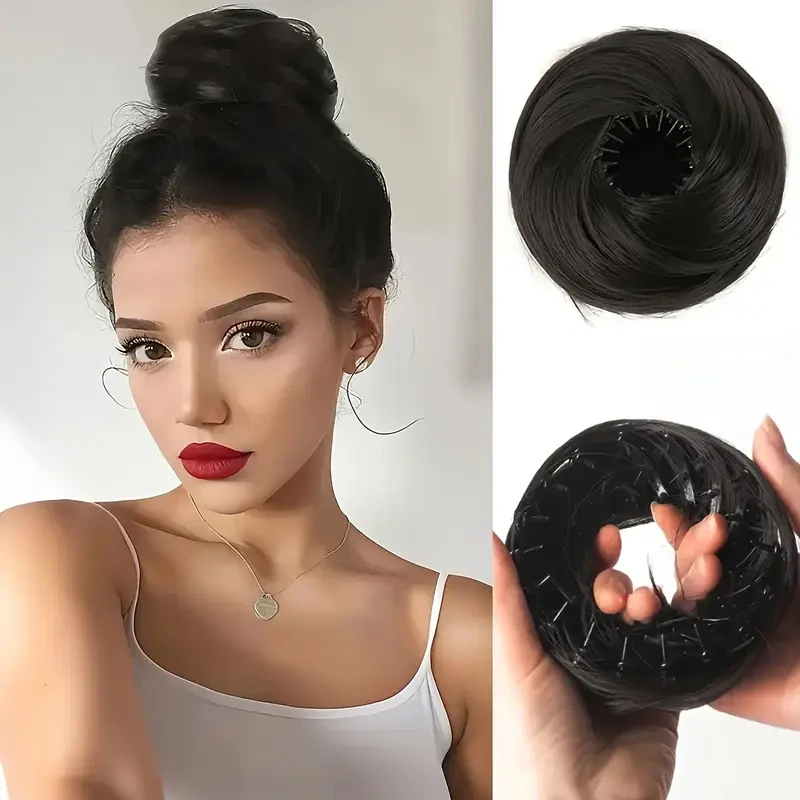 

LUPU Элегантная женская волшебная прическа - 4-дюймовая регулируемая заколка для волос, подходящая для всех причесок