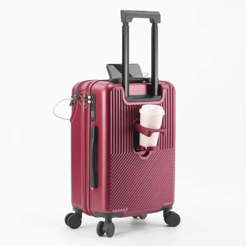 

Open luggage before business, multi-functional large-capacity trolley case