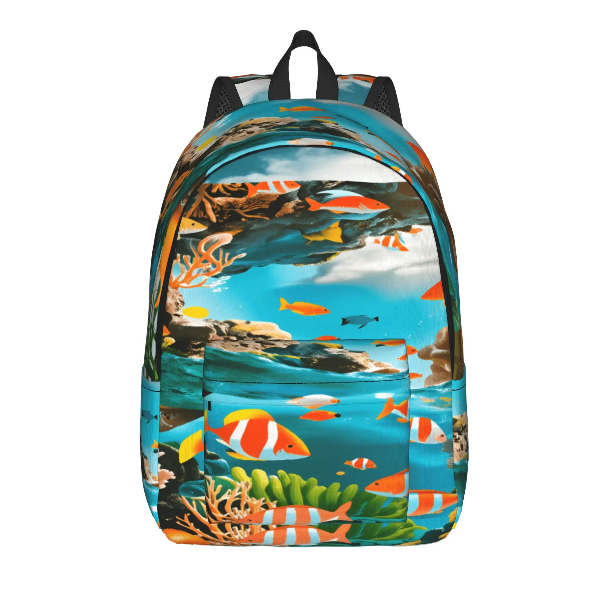 

Frutiger Aero Backpack Youth Durable Backpacks Polyester Kawaii School Bags Travel High Quality Rucksack