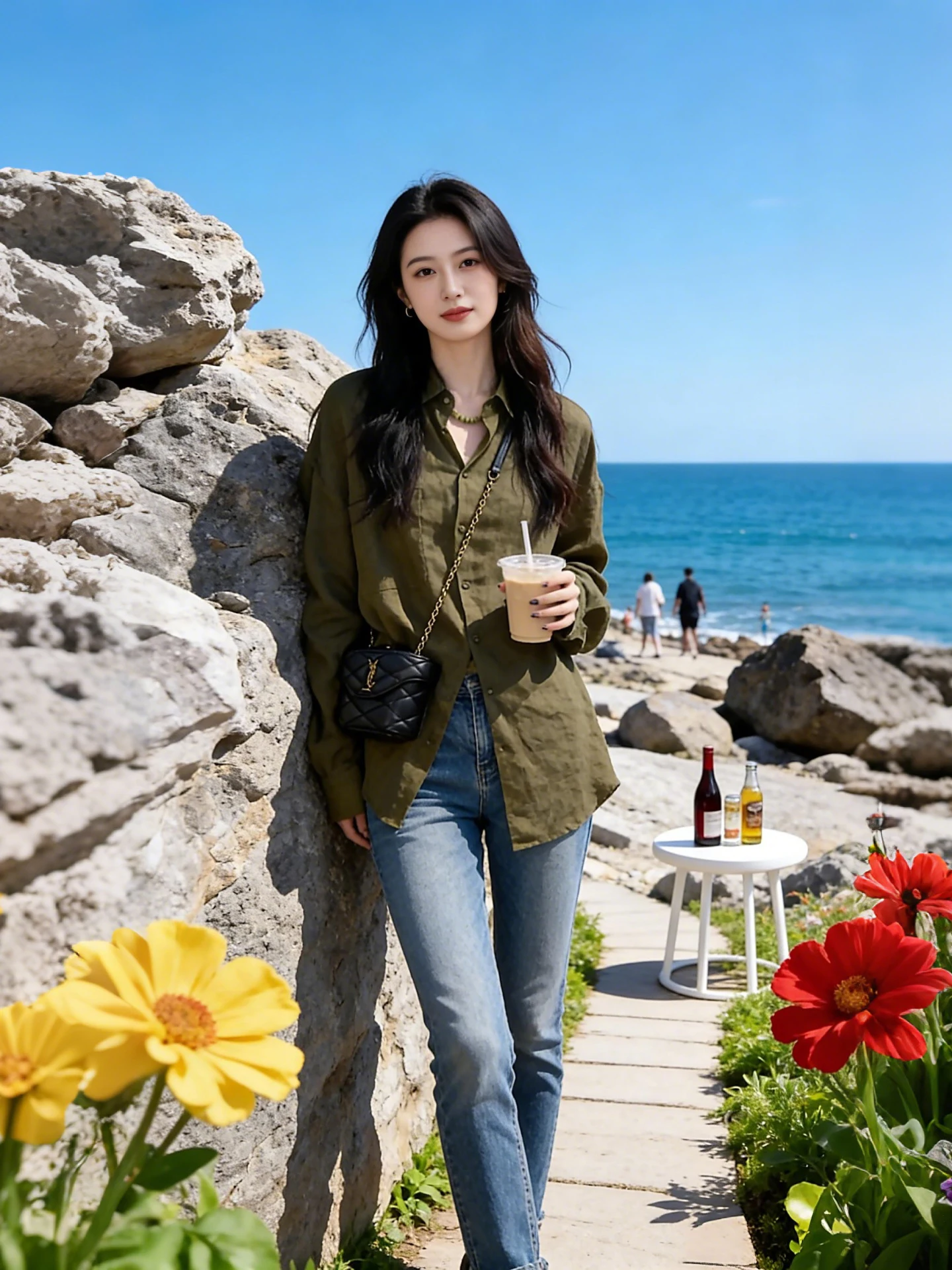 

Retro Casual Women's Shirt Long Sleeve Elegant Atmosphere Spring Autumn Trendy Outerwear Straight Cut Button Detail Breathable