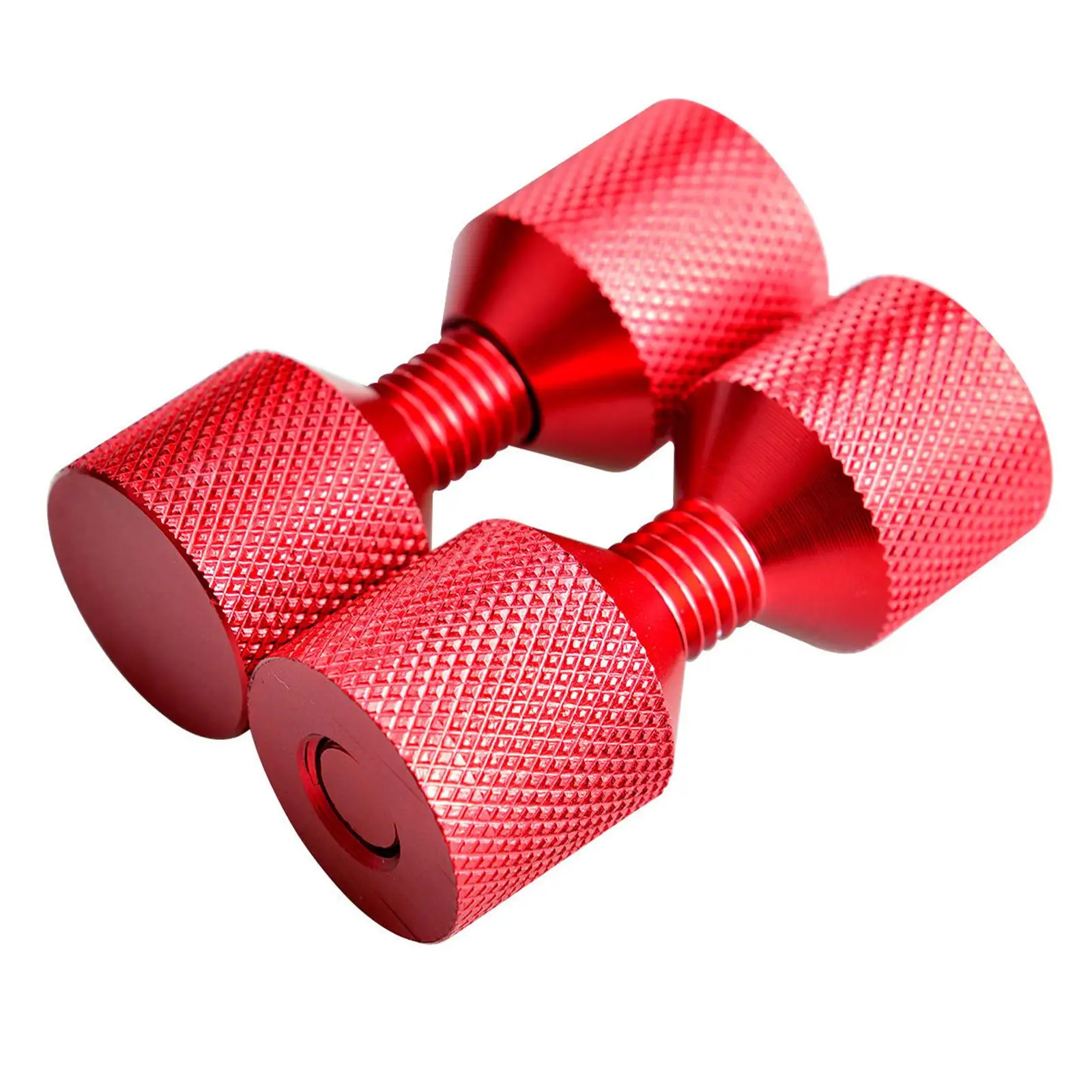 2 Pieces 1-1/8" 2 Hole Flange Alignment Pin Set 6061 Aluminum Stable Portable Precise Multipurpose Lightweight for Industry