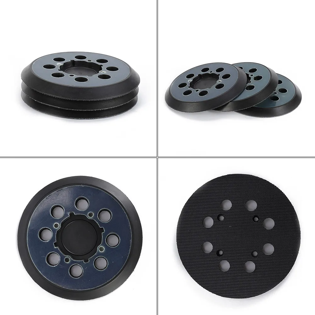 Kolekcja podkładek mocno przylegających do szlifierki, o dużej gęstości, otwór 125 mm, wymienne 5-calowe podkładki przeciwpyłowe 8, model DWE6421