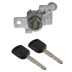 Left Driver Side Door Lock Cylinder with 2 Keys For Honda Odyssey 2005 2006 2007 2008 2009 2010 Replace 72185-SHJ-A01 Car Parts