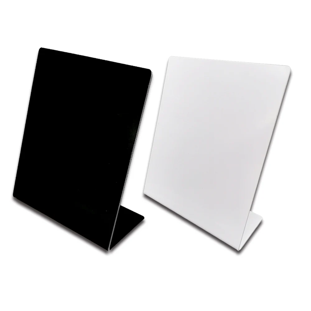 NFC White Black Blank Pattern 13.56MHz NFC215 chip 504Bytes Patternless Social media RFID NFC Google Review stand display