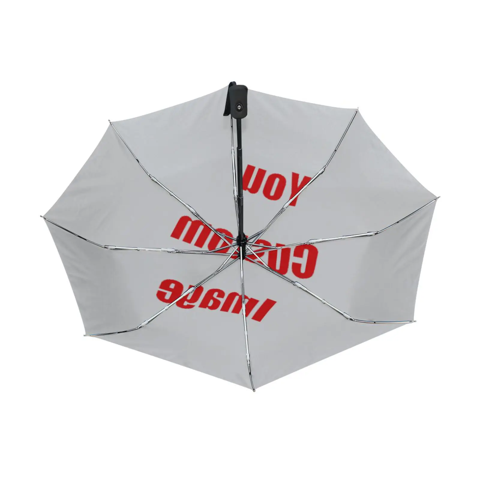 ALAZA New Automatic Three-Fold Umbrella Various Custom Pattern Umbrellas Folding Gift Advertising Umbrellas