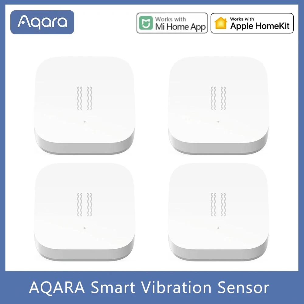 Aqara vibration Zigbee shock sensor Detection Alarm Moniton Built In Gyro Motion sensor,For Mijia Mihome International Edition