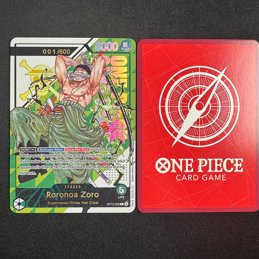 Anime characters ONE PIECE Franky Roronoa Zoro DIY Homemade Bronzing texture Xtreme Collection card Christmas birthday gift toys