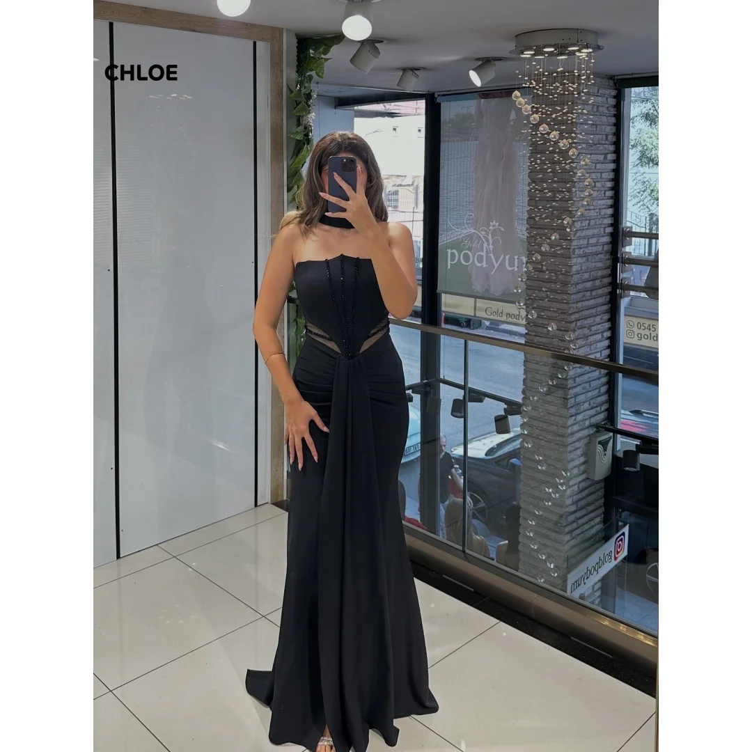 

Off the Shoulders Gala Dresses Elegant Evening Party Dresses Luxury 2025 Line A Custom Made Shawl Ball Gown Dress Robe Soiree