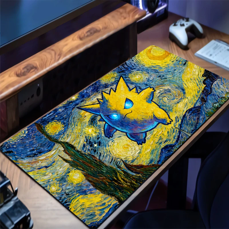 

Mouse Pad Gaming Mousepad Desktop Anti-slip Protective Mat P-Pokemons P-Pikachus & G-gengar Computer Keyboard Pad Mausepad